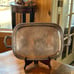 Vintage Oneida Silverplate Rope Twist Tray with Scroll Handles