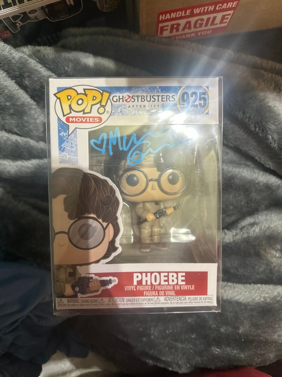 Funko Pop phoebe signed funko