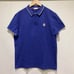 Moncler Polo Shirt, Blue, XXL, Used