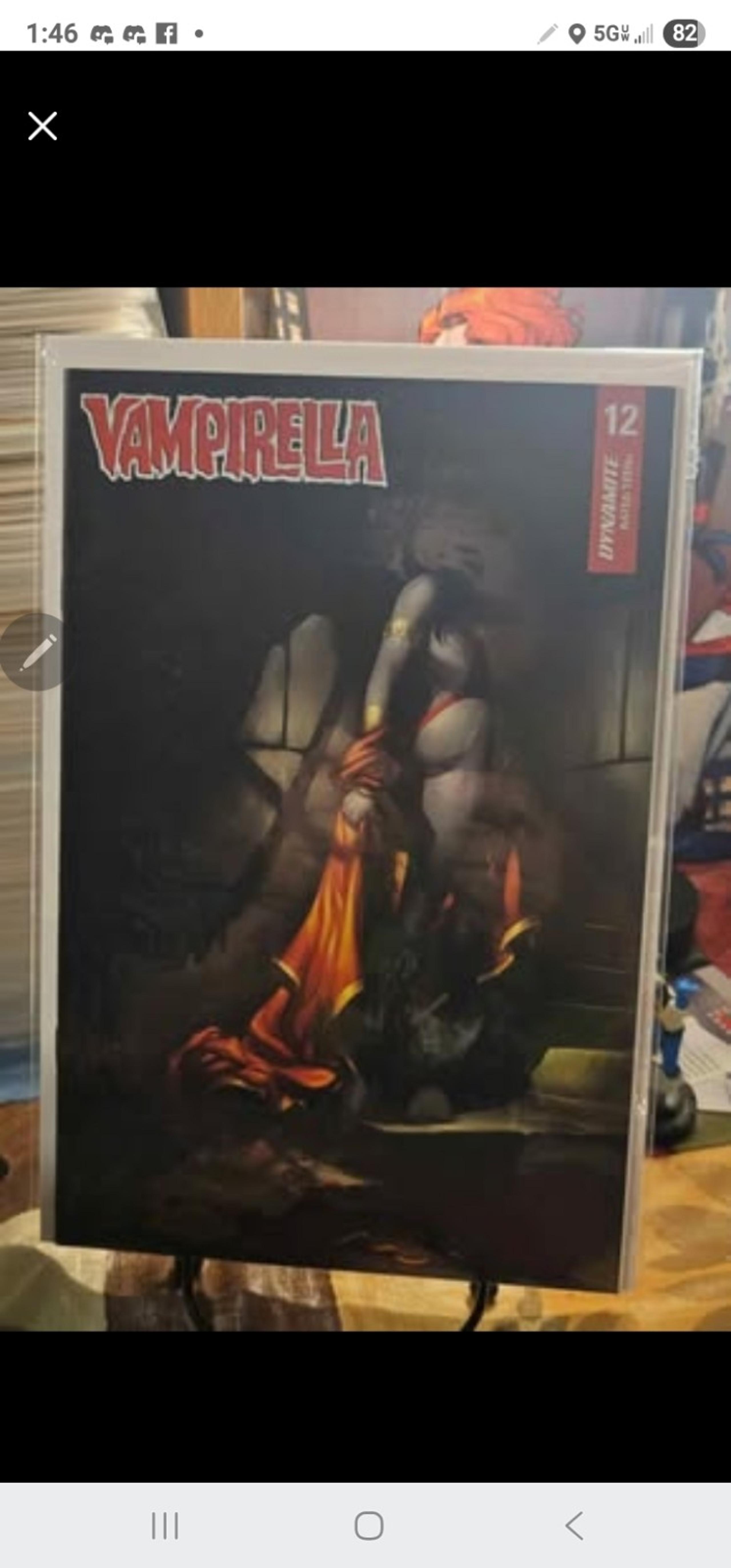 DYNAMITE ENTERTAINMENT VAMPIRELLA #12R COMIC BOOK  FOC HETRICK VARIANT