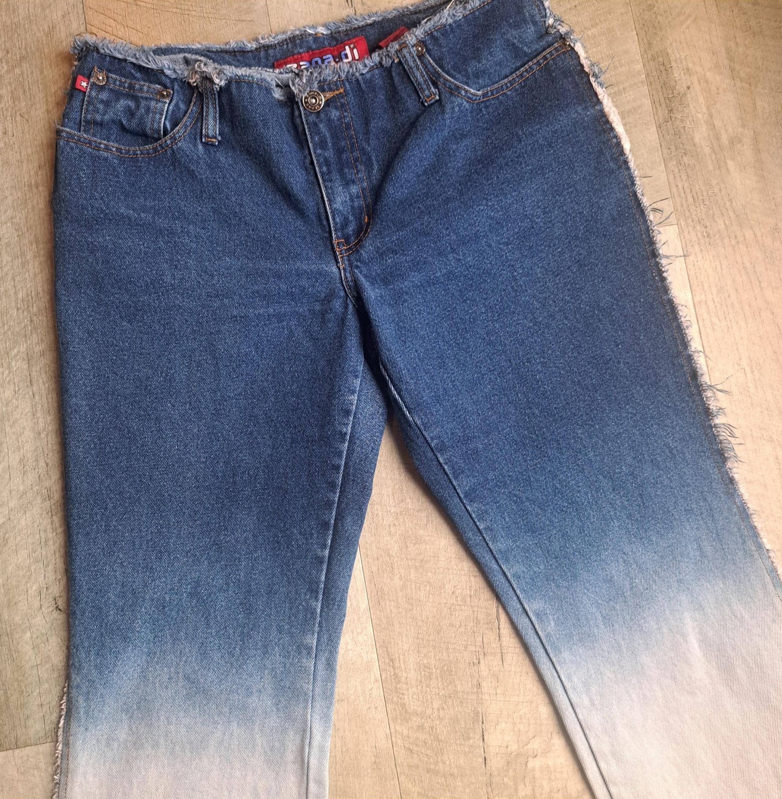 Y2k Ombre Flared bell bottom denim