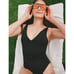 Andie Swim the Amor One Piece in Black Medium Tall NWT