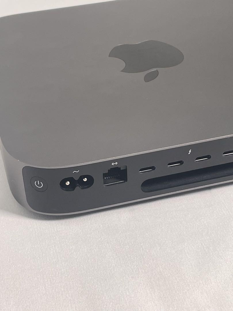 Apple Mac mini 2018 with 64GB of RAM and a 1TB SSD.