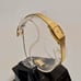 RARE VINTAGE PULSAR BY SEIKO TANK Y580-5389 GOLD TONE WOMEN'S WATCH NEW BATTERY