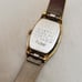 RARE VINTAGE PULSAR BY SEIKO TANK Y580-5389 GOLD TONE WOMEN'S WATCH NEW BATTERY