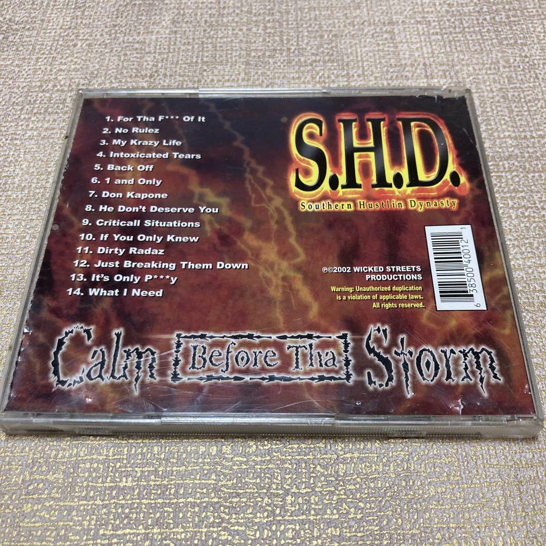 ◇Rare G-RAP S.H.D./Calm Before Tha Storm CD