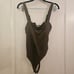 FREE PEOPLE INTIMACY women's green thong bodysuit size S Small