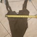FREE PEOPLE INTIMACY women's green thong bodysuit size S Small
