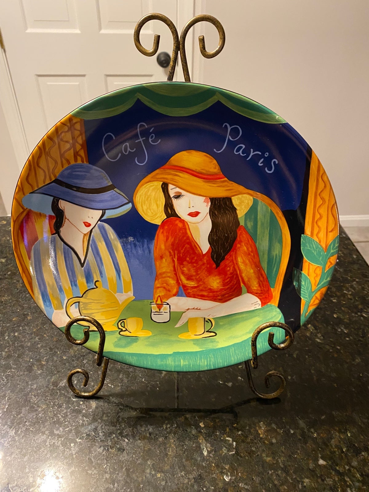 Sanyo Cafe Paris Vintage Serving Dish