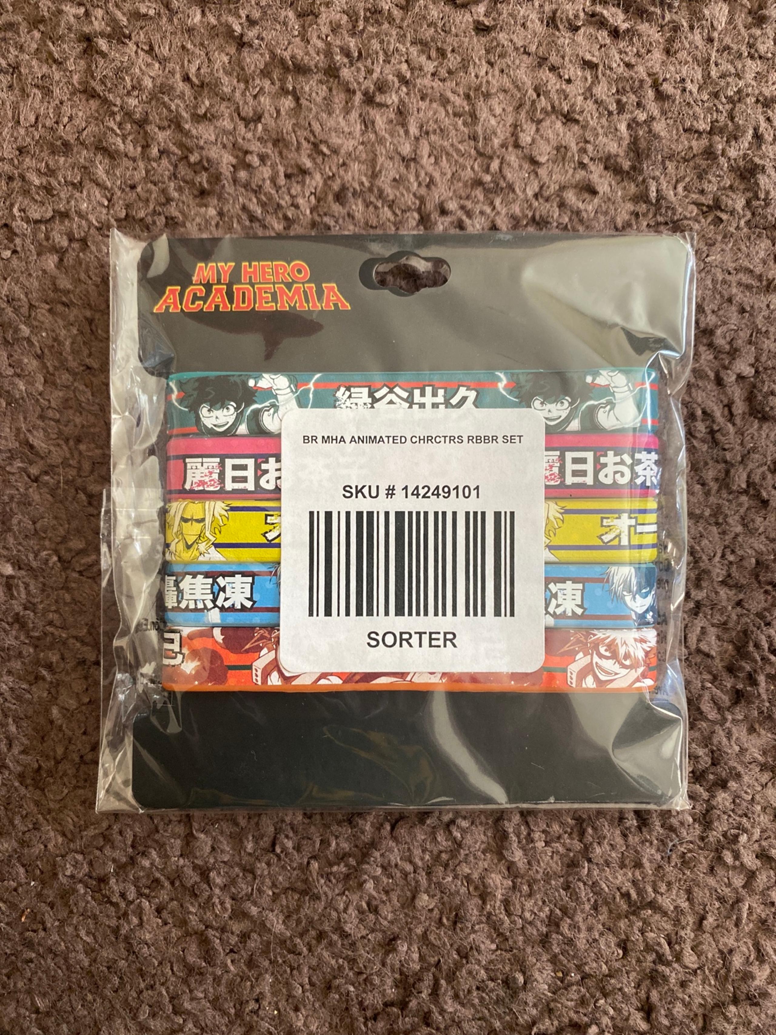 My Hero Academia Rubber Wristbands/Bracelets