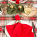 Plaid Collection Holiday Dining Table & Kitchen Décor 60x120, Red Green & White