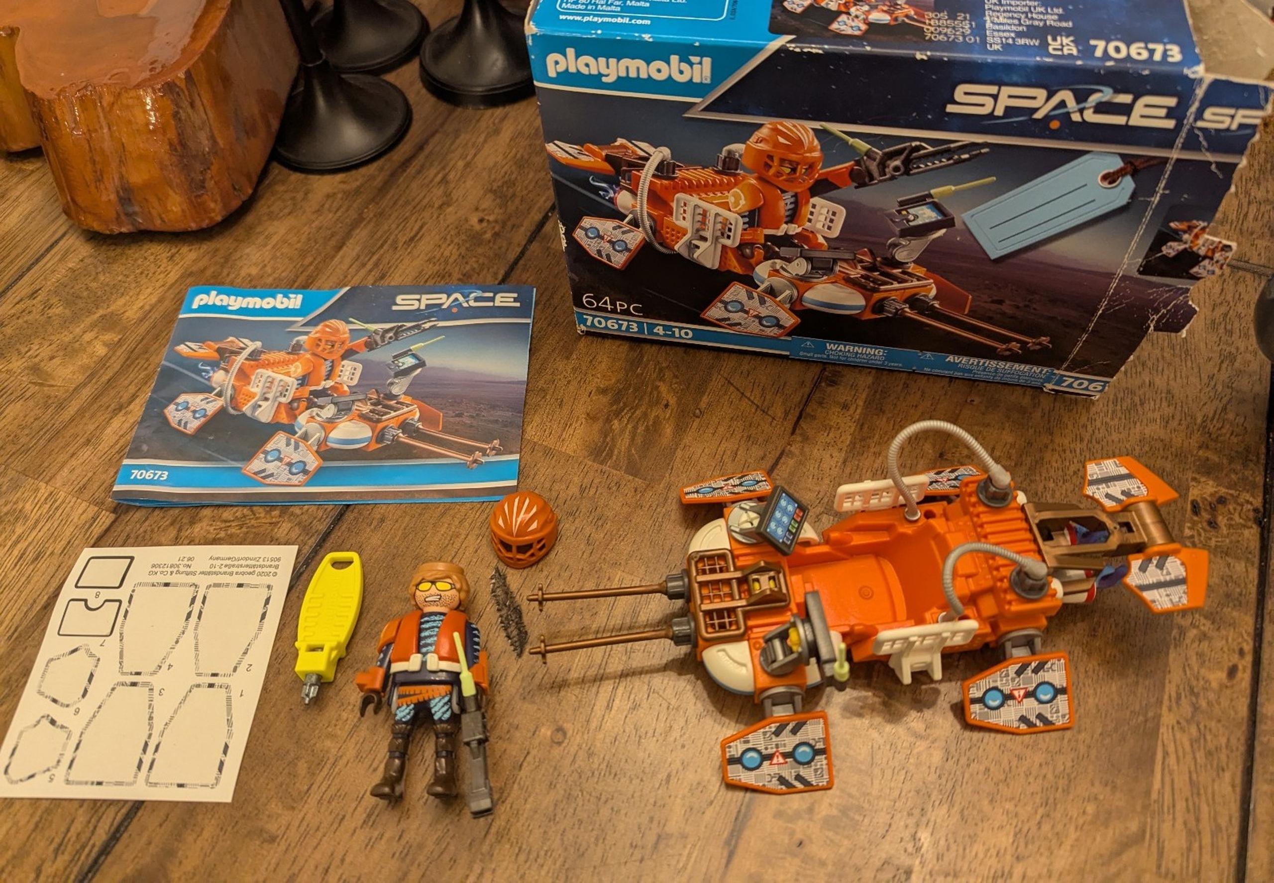 Playmobil space ship set