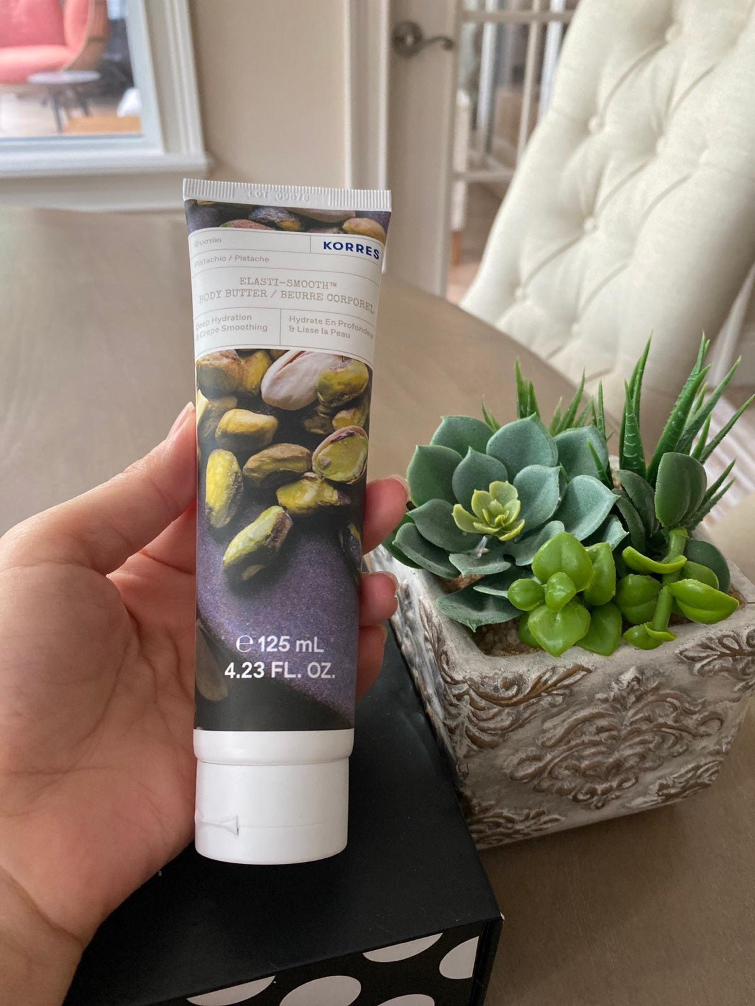 Korres  Elasti-Smooth Body Butter PISTACHIO  4.23 fl. oz.  New & Sealed