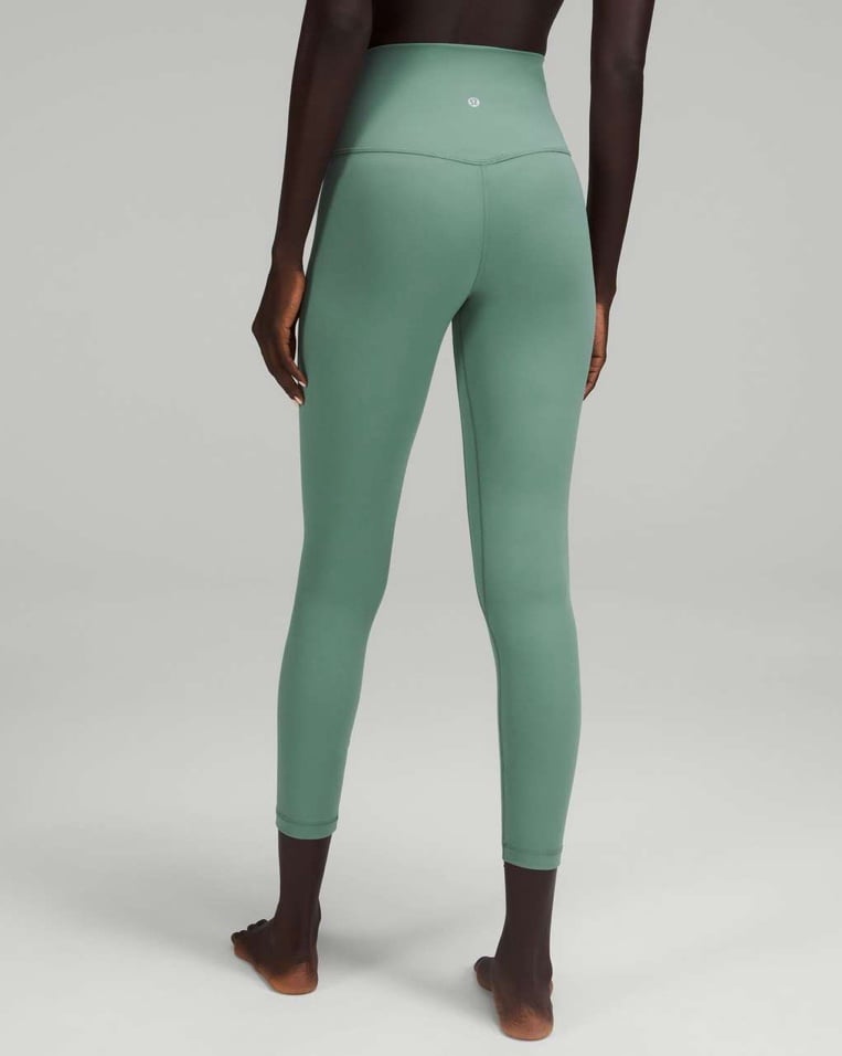 NWT Lululemon Align HR Pant 25” Tidewater Teal Size 6