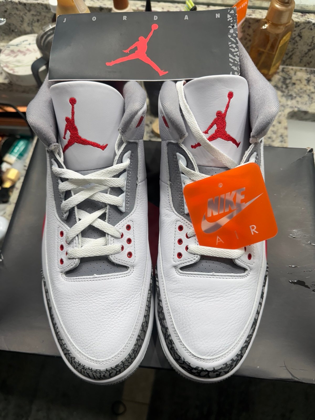 Jordan 3 fire red size 15