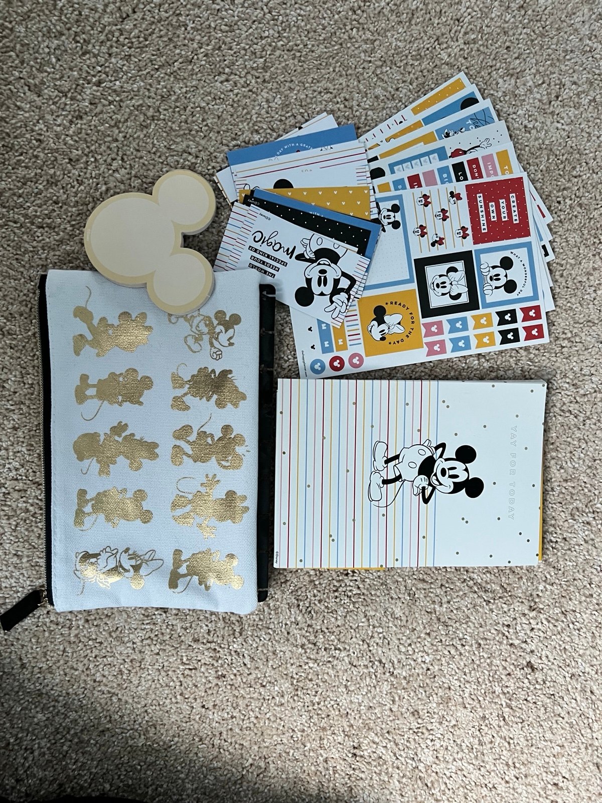 Happy planner Mickey