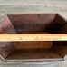 Vintage bamboo basket
