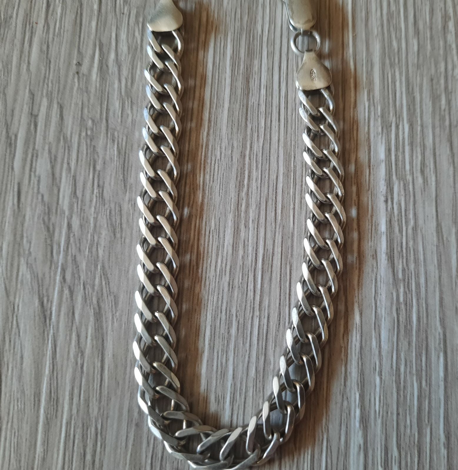 Women's 925 Sterling Silver link bracelet 7
