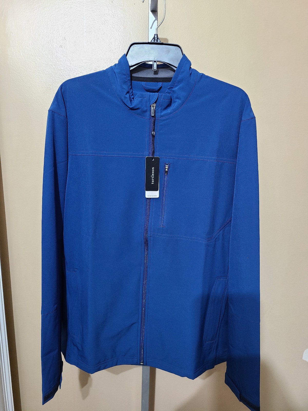 Mens large turtleson armstrong full zip jacket