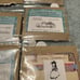 **LOT** FOURTEEN Sets Unity Stamp Co Red Rubber, Unmounted Medium Stamp Sets