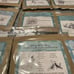 **LOT** FOURTEEN Sets Unity Stamp Co Red Rubber, Unmounted Medium Stamp Sets