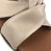 Mila Paoli Leather Heel Sandals Mules Slip On Pink Nude Women’s Size 9 Italy