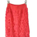 Available Vivid Orange Maxi Pencil Lace Flowers Skirt Size S Nwt
