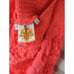 Available Vivid Orange Maxi Pencil Lace Flowers Skirt Size S Nwt