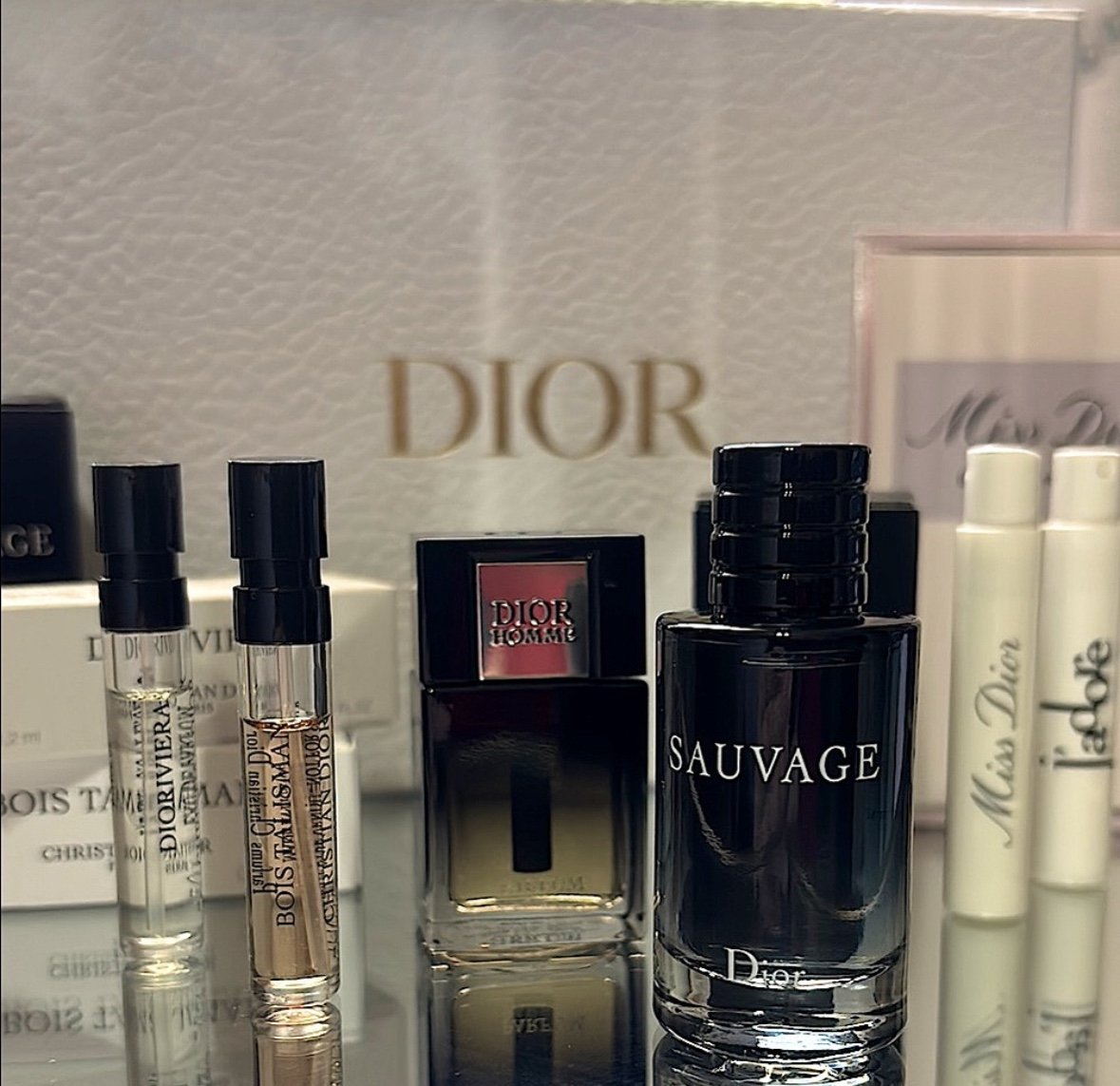 Sample Set by Dior Including Sauvage, Miss Dior, J’adore, Dior Homme Bundle