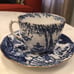 Vintage Royal Crown Derby Blue Mikado set of 9 tea cups