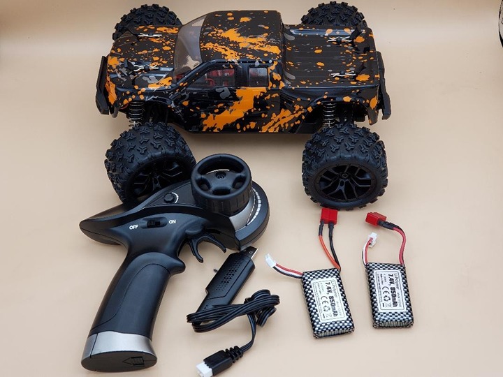 RC Monster Truck, Remote Control Truck ,Waterproof Electric Powered RC Truck.