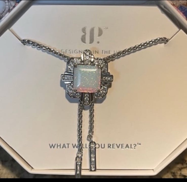 Bomb Party Lines of Inner Power Rhodium plating. NK15661