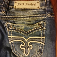 Ladies Rock Revival Jeans Size 29x33