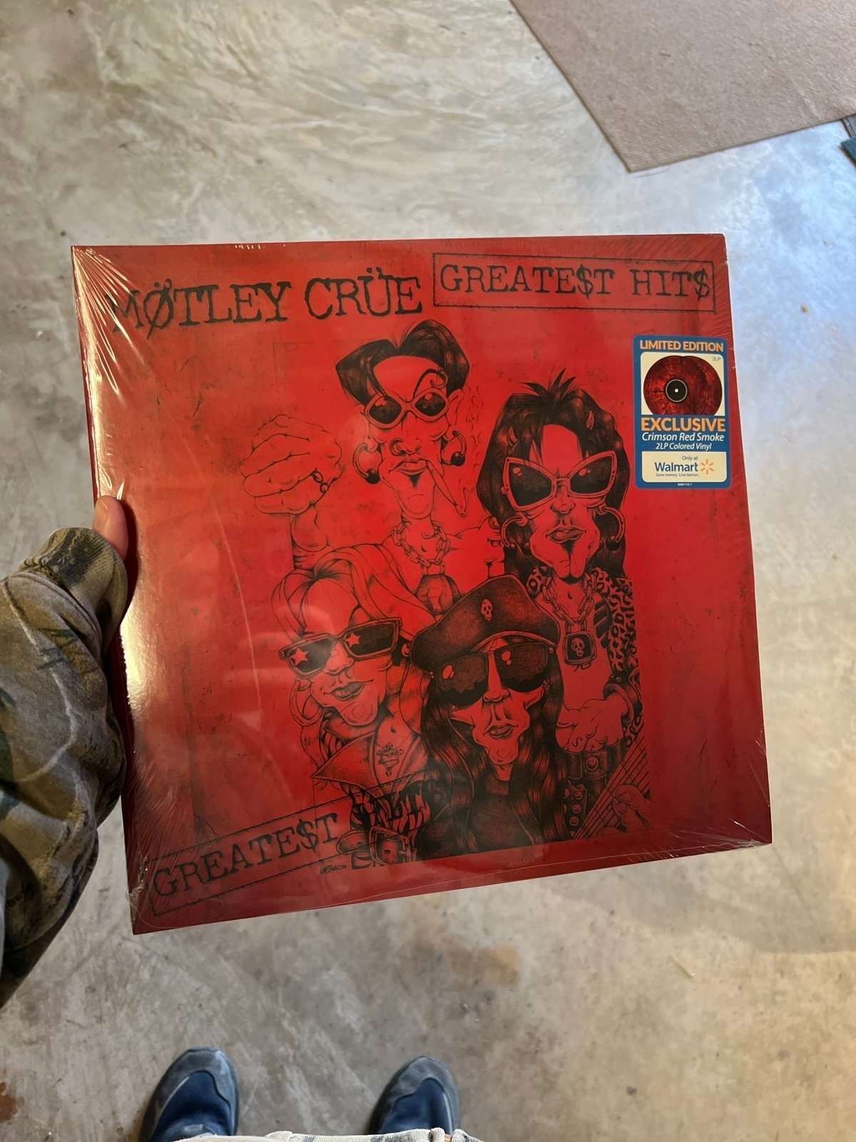 Motley Crue greatest hits colored vinyl