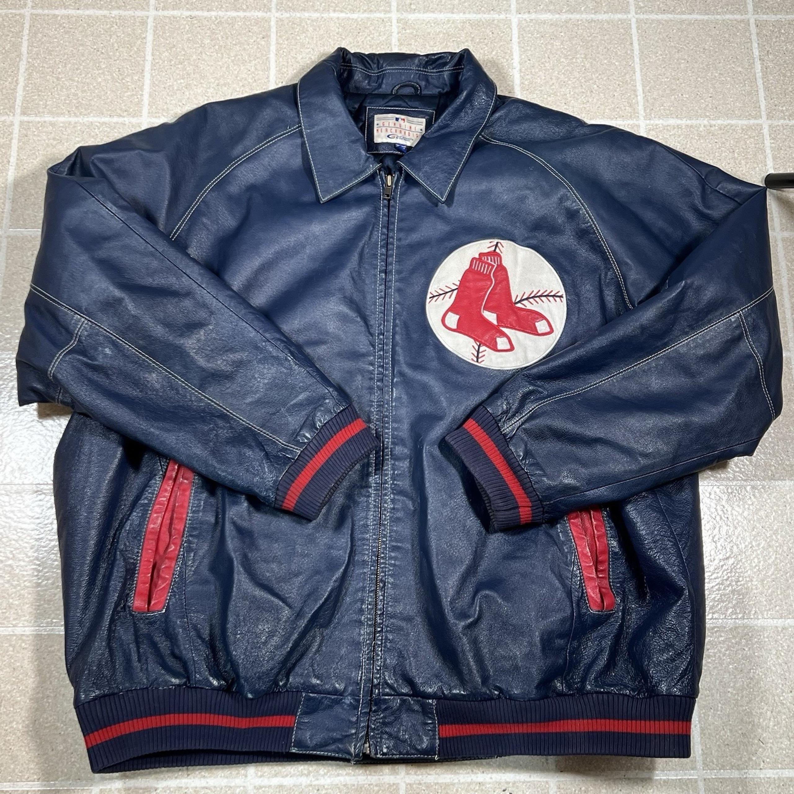 Boston Red Sox Leather Jacket 3XL MLB Genuine Merchandise G-III Sports