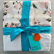 POSH PEANUT NWT Vintage Pink Rose Hooded Towel