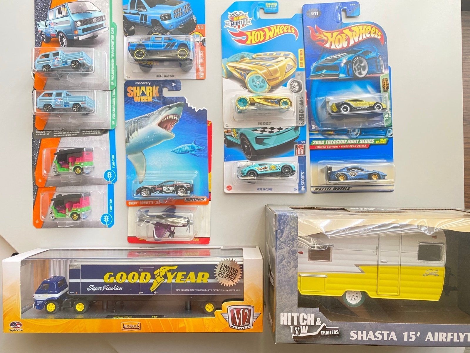Assorted Diecast Lot - Hot Wheels, M2, Greenlight, Matchbox