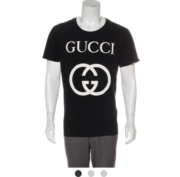 Gucci GUCCI T-shirt Interlocking GG in Black,
