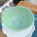 Rare- Jadeite- Bowl- Mixing- Fire King- Glass- Kitchen- Decor- Mid Mod