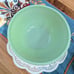 Rare- Jadeite- Bowl- Mixing- Fire King- Glass- Kitchen- Decor- Mid Mod
