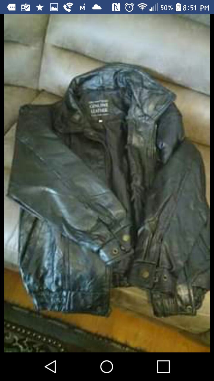 Genuine leather jacket
