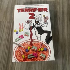 Terrifier 2 VHS official big box red color tape variant limited to 100 art clown