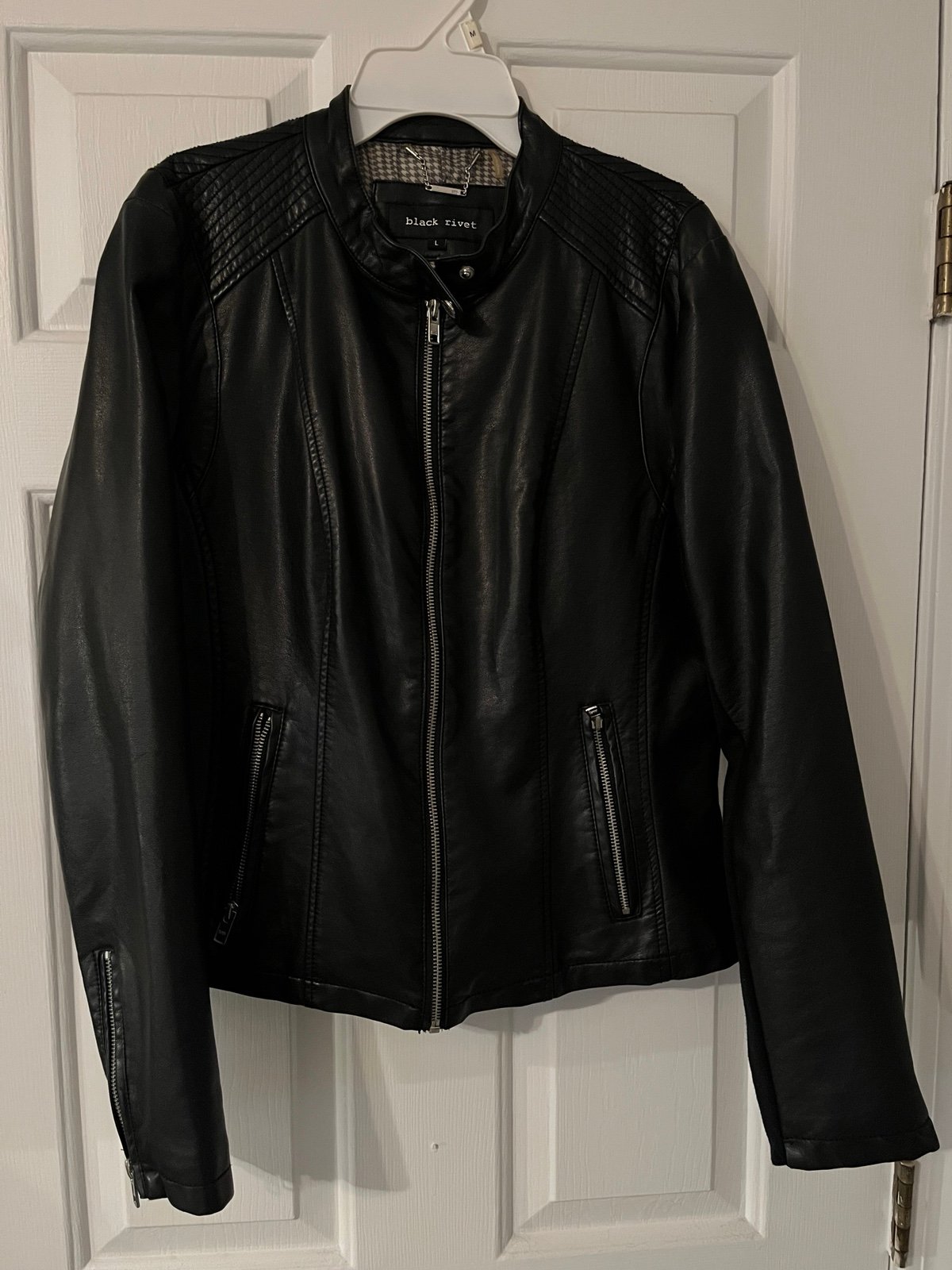 real leather jacket