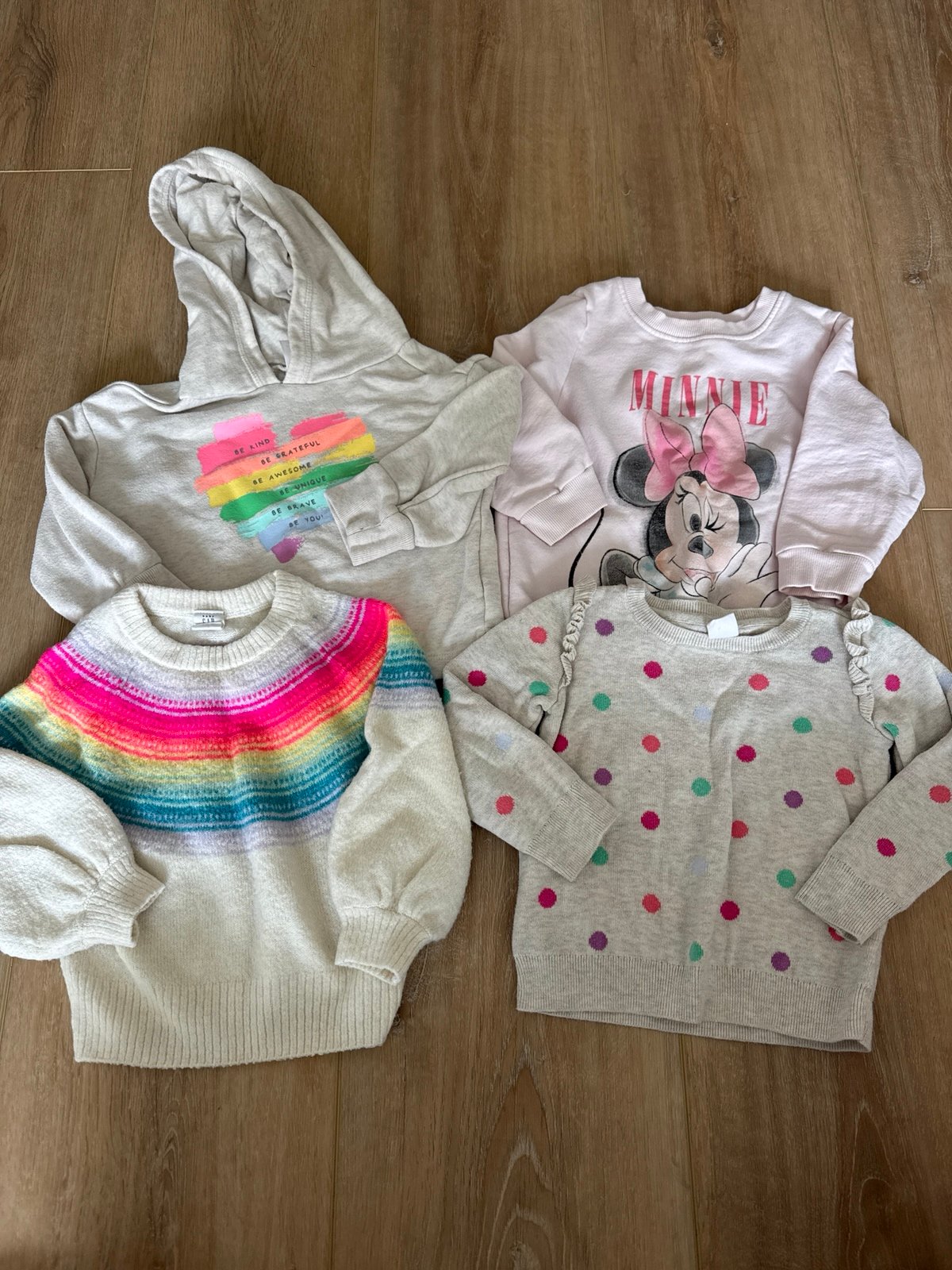 2T Baby Gap and Disney Junior Girls Sweater Bundle
