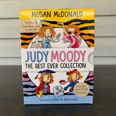 JUDY MOODY Chapter Book BOX SET By Megan McDonald, Peter Reynolds books 1-8