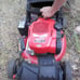 gas lawnmower