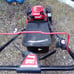 gas lawnmower