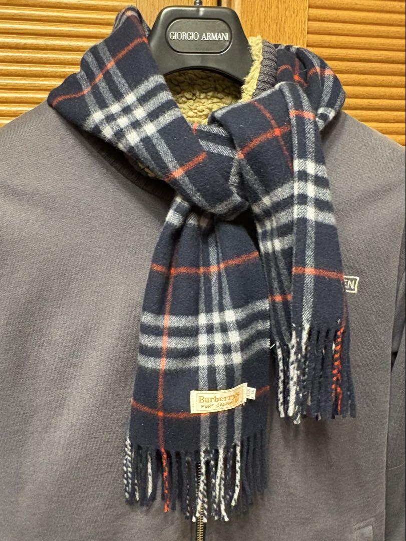 Unused Burberry Cashmere Scarf Unisex