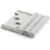 New Triple Bracelet Holder, Velvet Jewelry Stand & Necklace Organizer - Gray