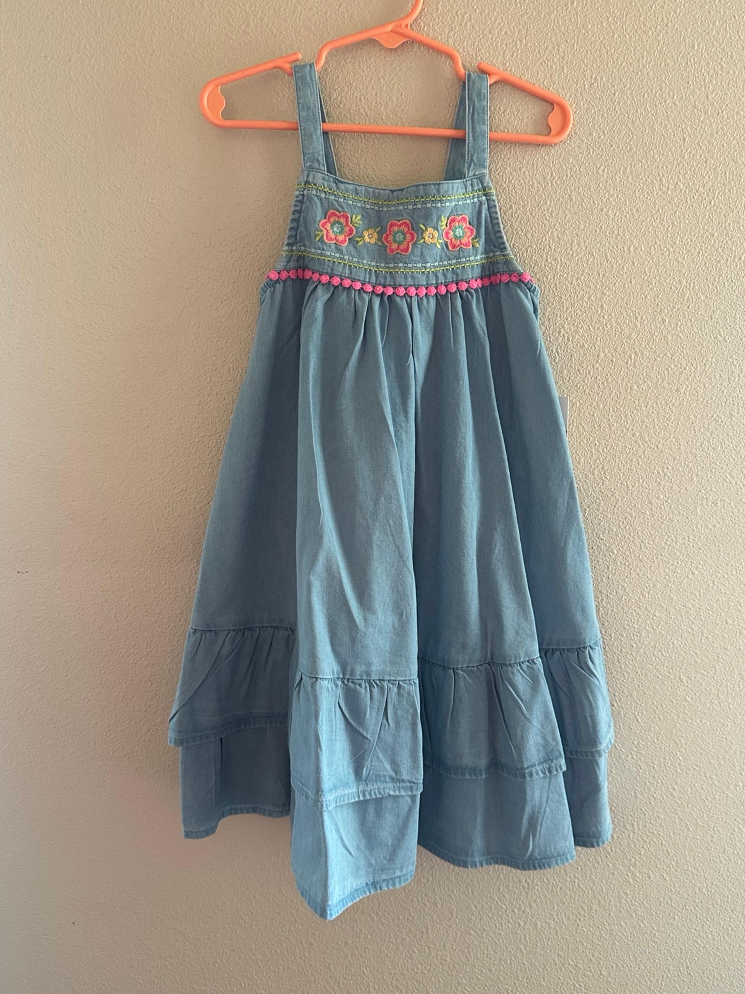 Girls Denim Dress -NWT Size 6